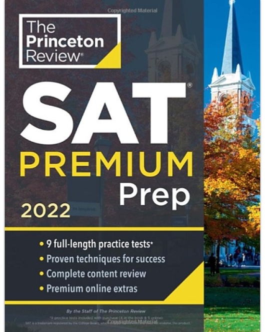 Princeton Review SAT Premium Prep, 2022